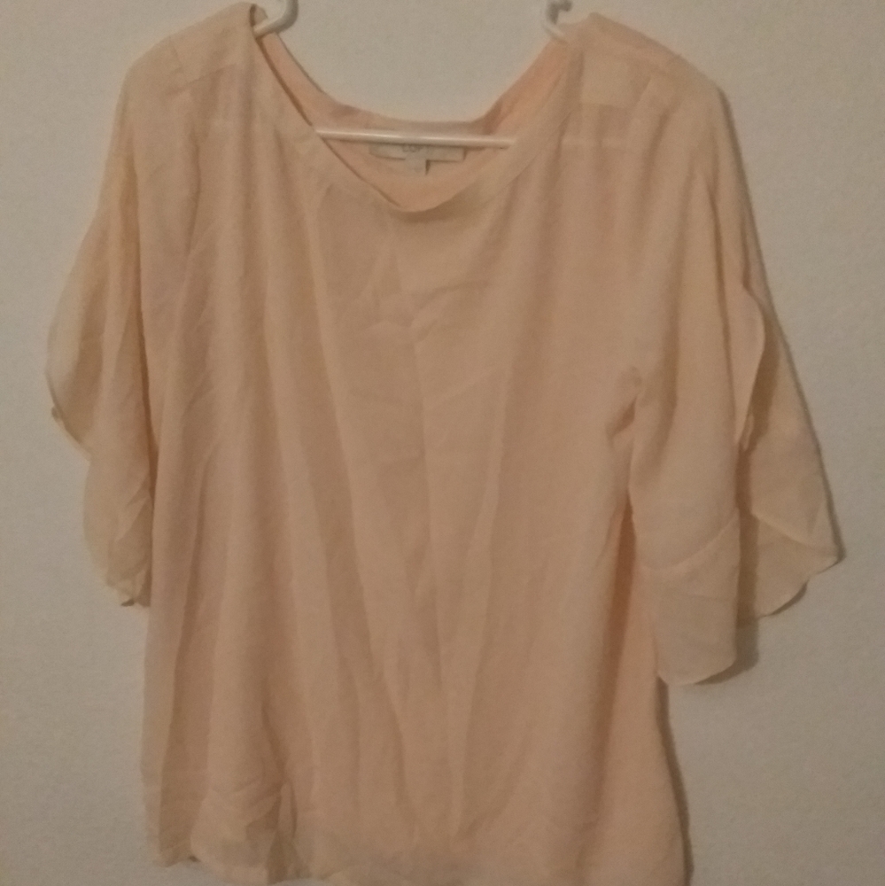 LOFT romantic blouse
